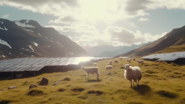 This stunning 8k image captures the beauty and potential of sustainable energy sources. Featured in National Geographic, the photo showcases a landscape transformed by the power of renewable energy. With its rich colors and breathtaking detail, the image inspires us to imagine a future powered by clean, renewable energy.