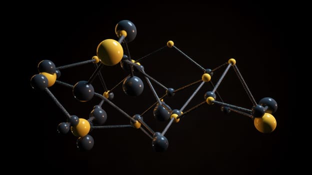 This stunning 8k photo showcases the complex and intricate nature of molecular structures, providing a glimpse into the building blocks of life. With vibrant colors and crystal-clear detail, this image is perfect for scientists, educators, and enthusiasts alike.