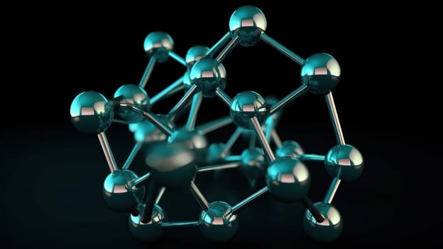 This stunning 8K image showcases the intricate and complex details of a molecular structure, providing a unique glimpse into the world of microscopic science. Shot using high-end equipment and expert lighting, the image highlights the intricate bonds and shapes that make up the structure. This photograph is perfect for scientific publications, educational materials, or as a decorative piece in any modern laboratory or workspace.