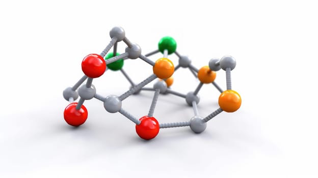 This photo showcases the detailed and complex structure of a molecule, highlighting the intricate arrangement of atoms and bonds. Through advanced technology and imaging techniques, the molecular world is revealed in stunning detail, providing insights into the inner workings of the building blocks of life.