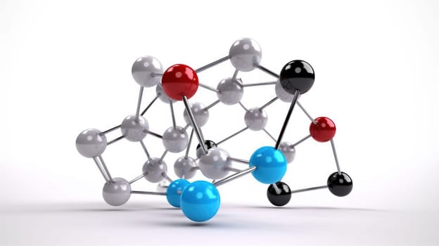 This photograph showcases the incredible level of detail that can be achieved when capturing a molecular structure in 8K resolution. Every atom and bond can be seen with stunning clarity, providing a fascinating insight into the composition of the material.
