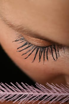 very beauty glamour girl eye