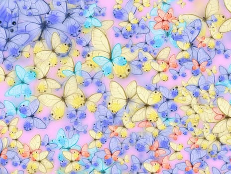 beautiful butterfly abstract texture background