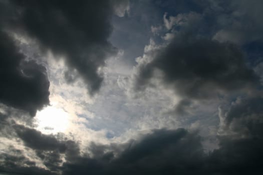 dark divine sky storm heaven