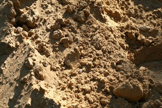 golden sand beach nature background