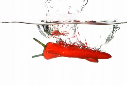 chili pepper cook hot and cold concept