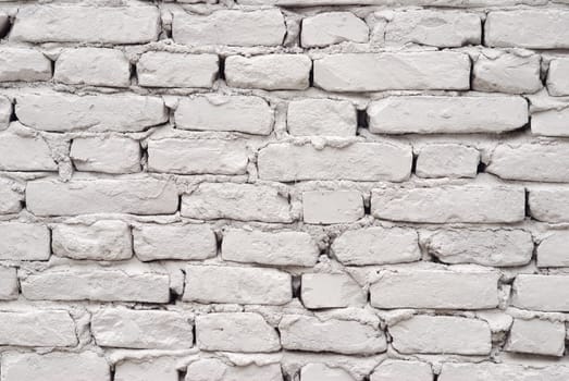 white wall from a white bricks