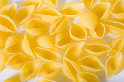 Conchiglie - shell shaped italian pasta (raw)
