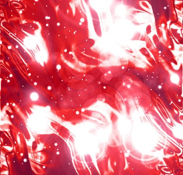 red drapes with some smooth lines in it