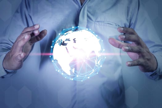 Age of technology People's, Use of technology in the modern era, Interconnection by internet network, Communication with the Internet, Communicating with each other around the world without borders