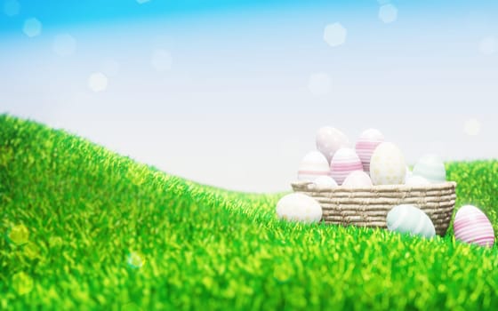 3D illustration Background for advertising and wallpaper in festival and religion scene. 3D rendering in decorative concept.