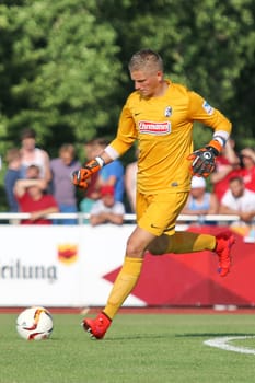Goalkeeper Patrick Klandt (Freiburg) - Test match Friedrichshafen