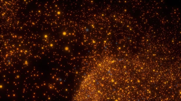 Fire glittering particles. Computer generated 3d render,Fire glittering particles. Computer generated 3d render