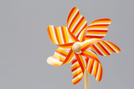 Colorful toy pinwheel