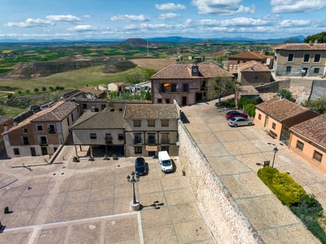 Beautiful Town Hall Building Of Medieval Origin In Hita Guadalajara Castilla La Mancha. Spain. Travel Tourism Holidays