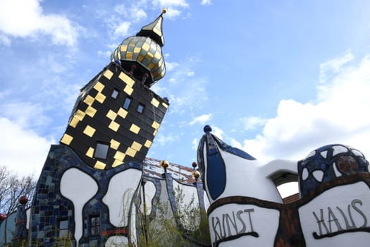 Since 2010,the Kunsthaus and Friedensreich Hundertwasser Tower have been located on the property of the Kuchlbauer brewery in Abensberg,Lower Bavaria,in the Kehlheim district.