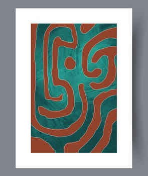 Still life flower nordic plant wall art print. Printable minimal abstract flower poster. Contemporary decorative background with plant. Wall artwork for interior design.