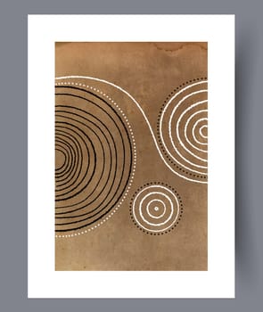 Still life flower nordic plant wall art print. Printable minimal abstract flower poster. Contemporary decorative background with plant. Wall artwork for interior design.