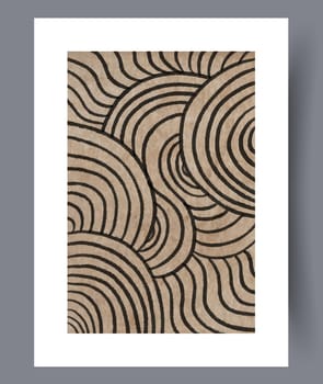 Still life flower nordic plant wall art print. Printable minimal abstract flower poster. Contemporary decorative background with plant. Wall artwork for interior design.