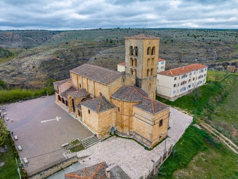 Sanctuary of Our Lady of Pena in Sepulveda province of Segovia, Spain