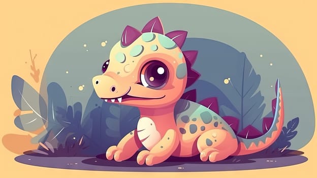 cute dinosaur - Generative AI, AI generated