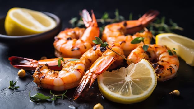 Grilled Shrimp Delight, Generative AI