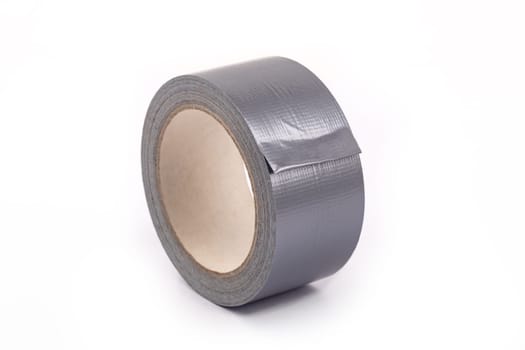 Roll of a dhesive Tape isolated over white background