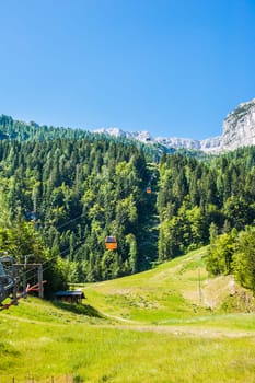 Sella Nevea, Udine, Italy - July 10, 2015