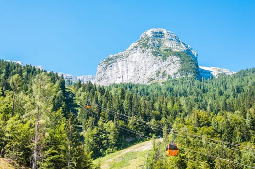 Sella Nevea, Udine, Italy - July 10, 2015