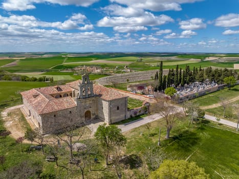 Hermitage of Our Lady of Tiedra la Vieja, in the province of Valladolid Spain