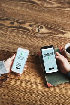 Money transfer. Online banking. People transferring money online using applications for send and receive money on smartphones. Friends making money transfers. Smartphone screen displaying money transfer confirmation. Digital wallet. Money exchange. Paying for online shopping. Fast payment system