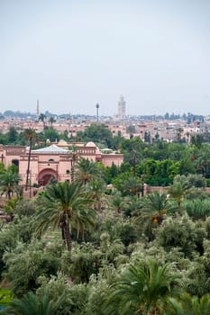 marrakech morocco rooftop view