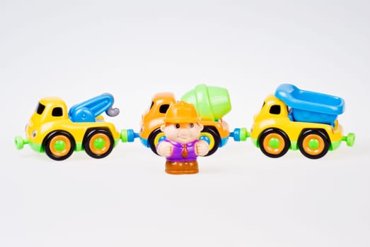 Manager and toy cars