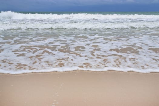 Beautiful nature and beautiful of sea with cloud and sky
