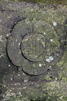 Stone with the Lippian Rose