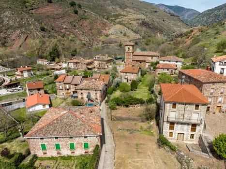 Church of Our Lady of the Assumption in Viniegra de Abajo, a beautiful town in Spain belonging to the province of La Rioja