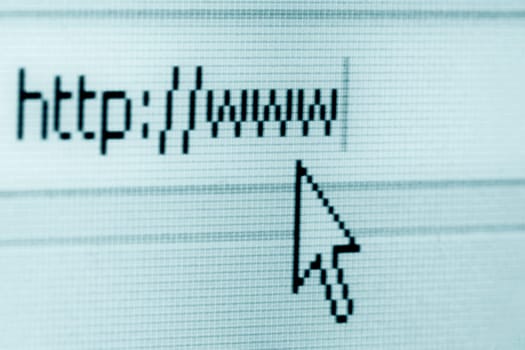 go to www web computer concept