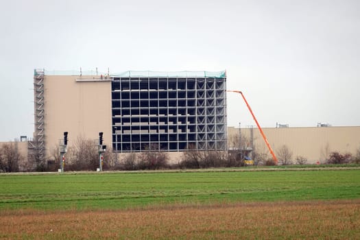 Erweiterungsbau des Procter & Gamble Werk Euskirchen, Deutschland, Nordrhein-Westfalen