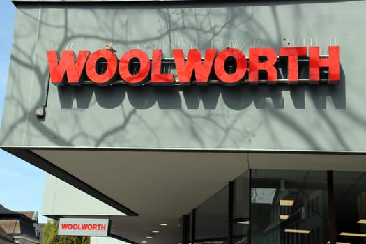 Woolworth-Filiale - Symbolbild, Nordrhein-Westfalen, Deutschland, Werl