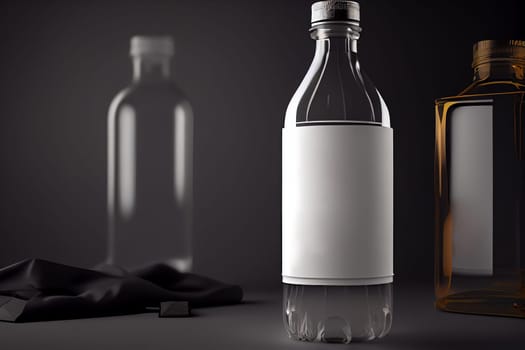 Bottle mockup - oil and skincare - wellness product