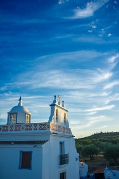 Sao Joaozinho hermitage, Campo Maior, Portugal. Alentejo Typical architecture, South of Portugal