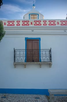 Sao Joaozinho hermitage, Campo Maior, Portugal. Alentejo Typical architecture, South of Portugal