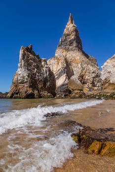 Praia da Ursa (Ursa Beach), in Sintra near Lisbon in Portugal.