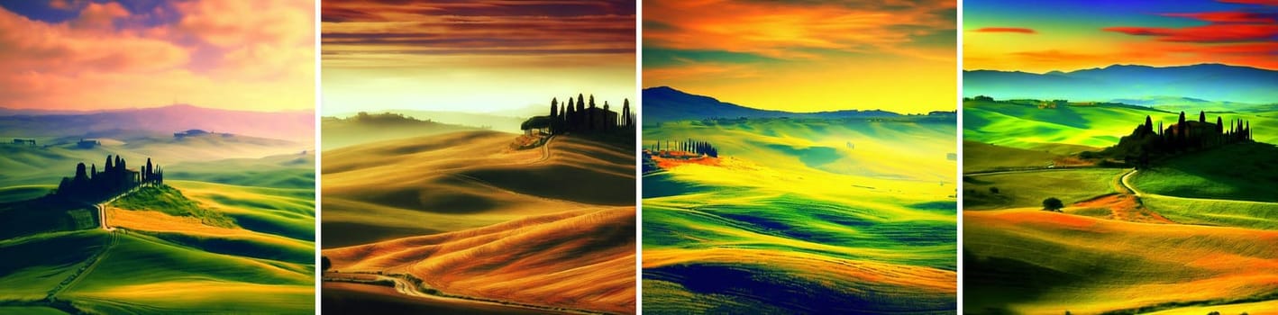 Illustrative image of Tuscany, Italy