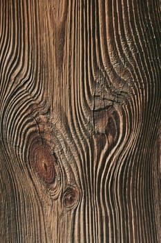 Old wooden plank. Natural background, backdrop. Abstract surface. Natural material. Design background