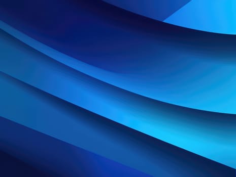 Blue waves abstract background, liquid art pattern. Generative AI.
