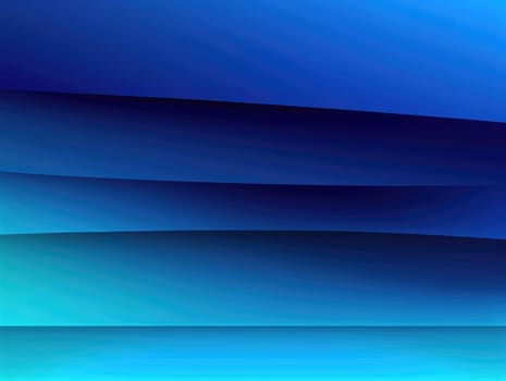 Blue waves abstract background, liquid art pattern. Generative AI.