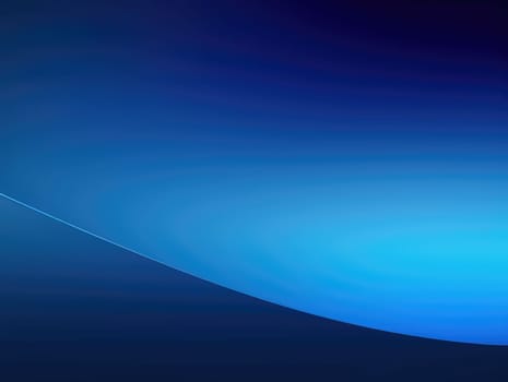 Blue waves abstract background, liquid art pattern. Generative AI.