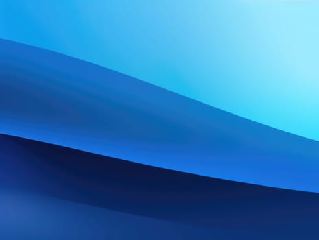 Blue waves abstract background, liquid art pattern. Generative AI.