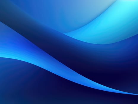 Blue waves abstract background, liquid art pattern. Generative AI.